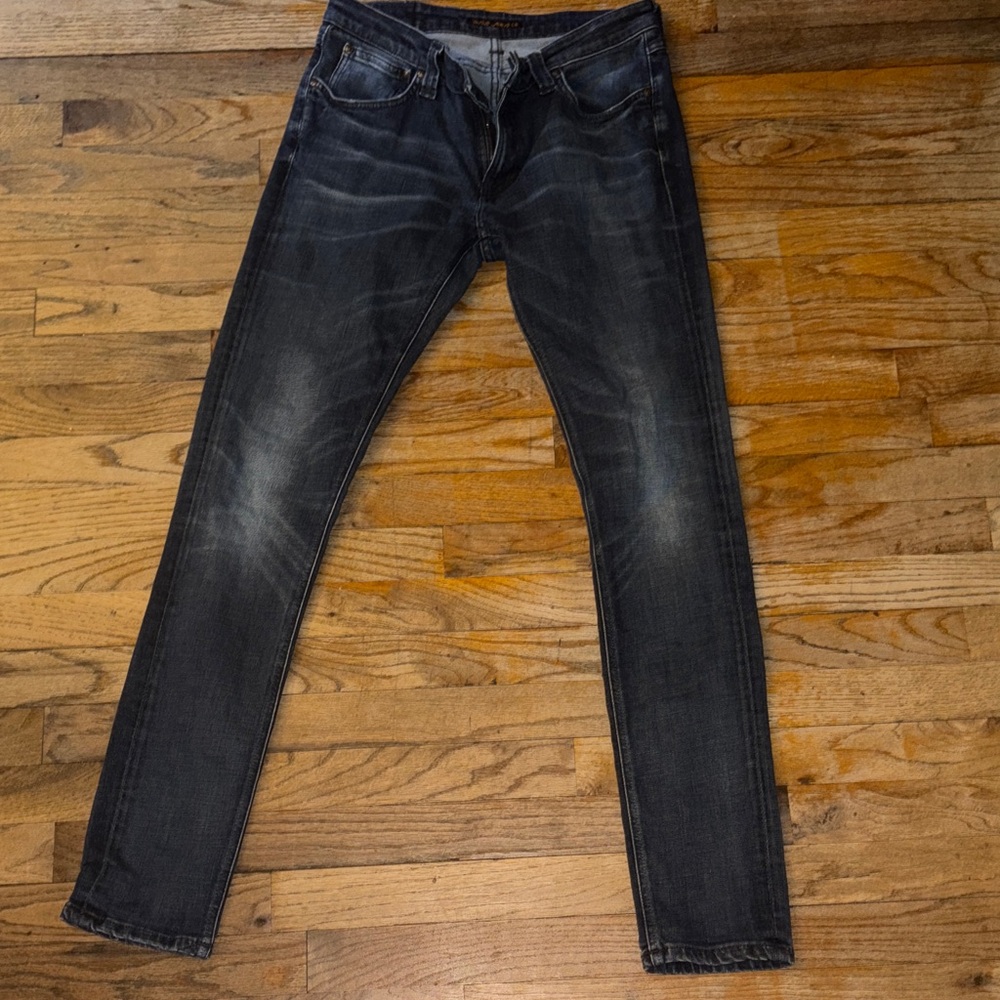 Nudie Dark Blue Jeans